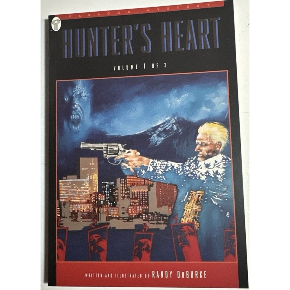 Hunter's Heart #1. 1995 Digest Size.  Randy DuBurke Unopened Mint  (5K)